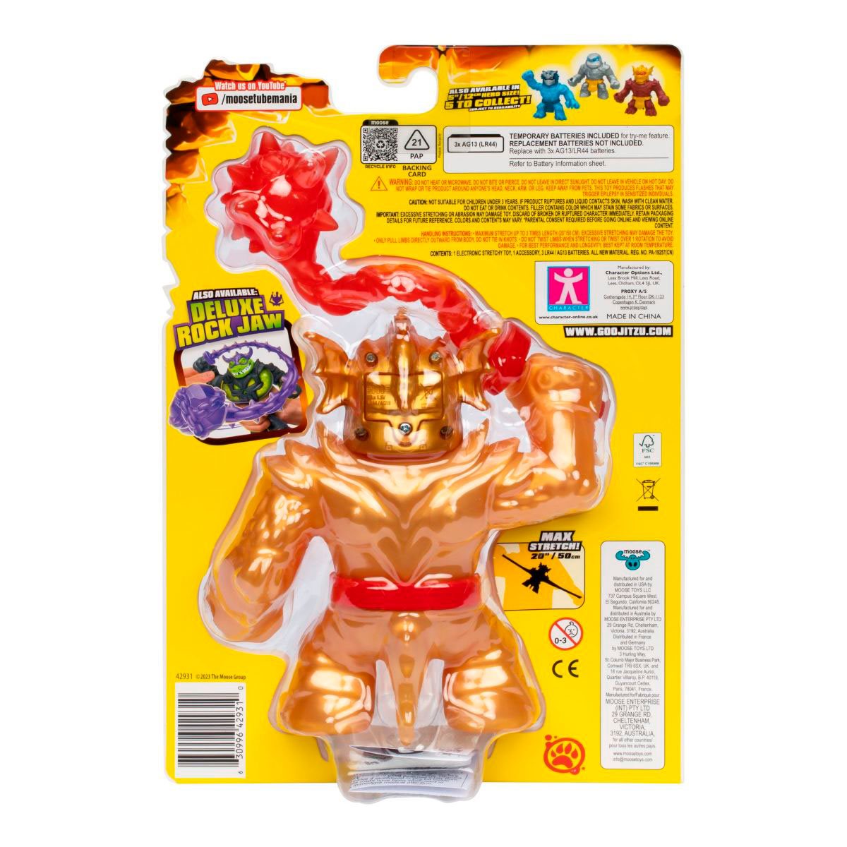 Goo Jit Zu Stretch Strikers De Lujo - Blazagon