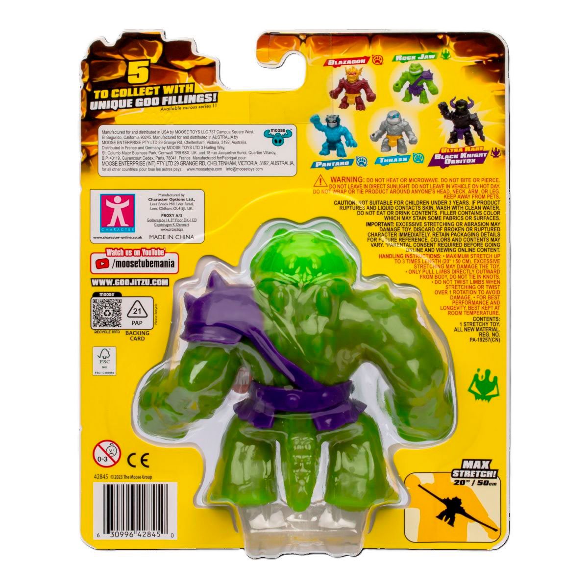 Goo Jit Zu Stretch Strikers - Rock Jaw