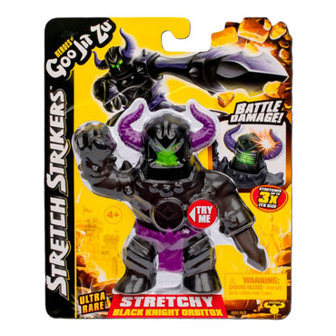 Goo Jit Zu Stretch Strikers - Black Knight Orbitox