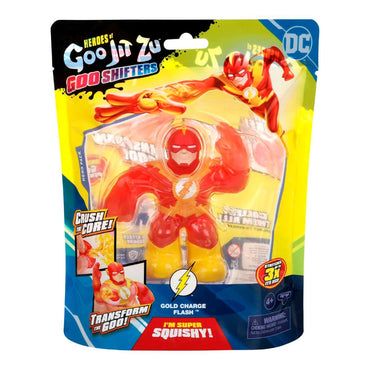 Goo Jit Zu Dc Goo Shifters  Superheroes - Gold Charge Flash