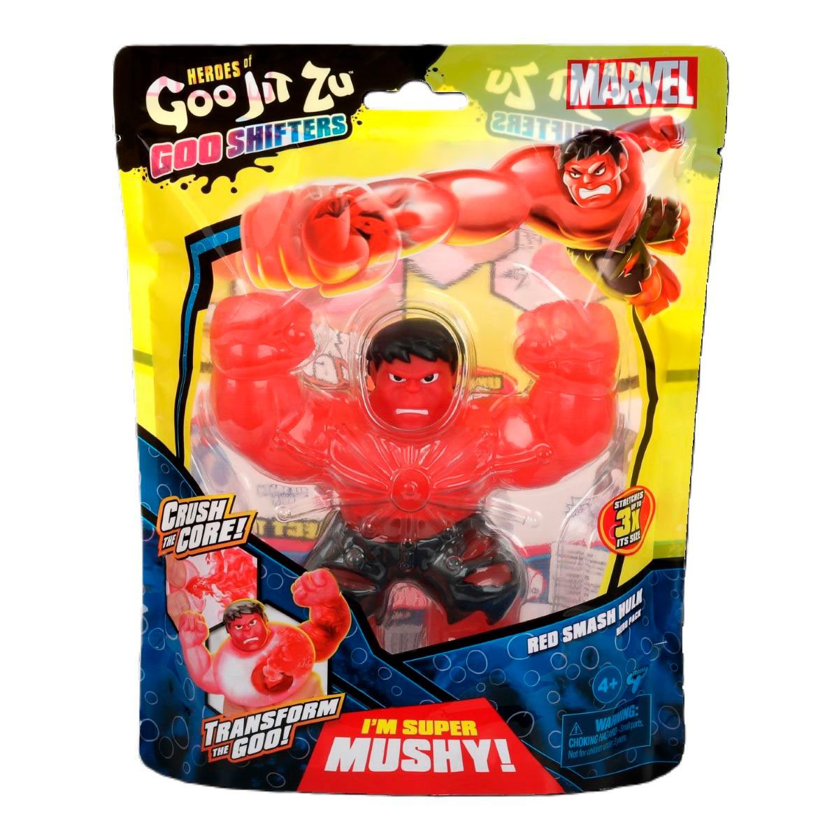 Goo Jit Zu Marvel Goo Shifters Heroes - Red Smash Hulk