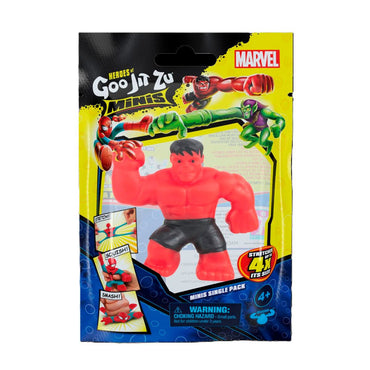 Heroe De Goo Jit Zu Marvel Minis Singles - Red Hulk