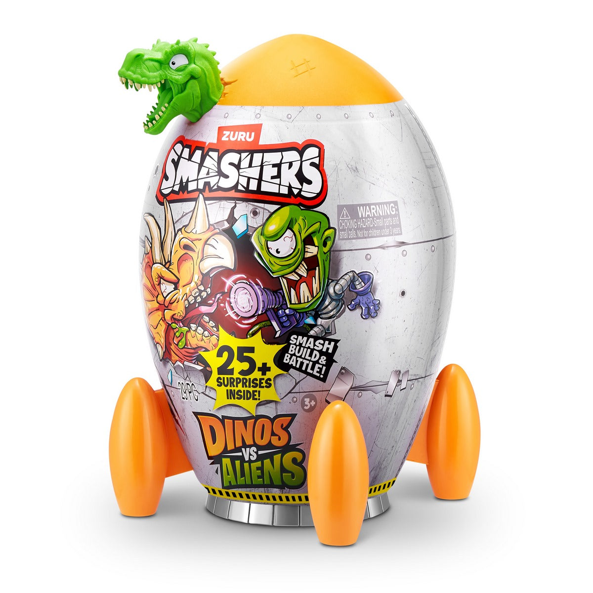 Huevo Smashers Dinosaurios V/S Aliens De Zuru
