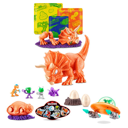 Huevo Smashers Dinosaurios V/S Aliens De Zuru