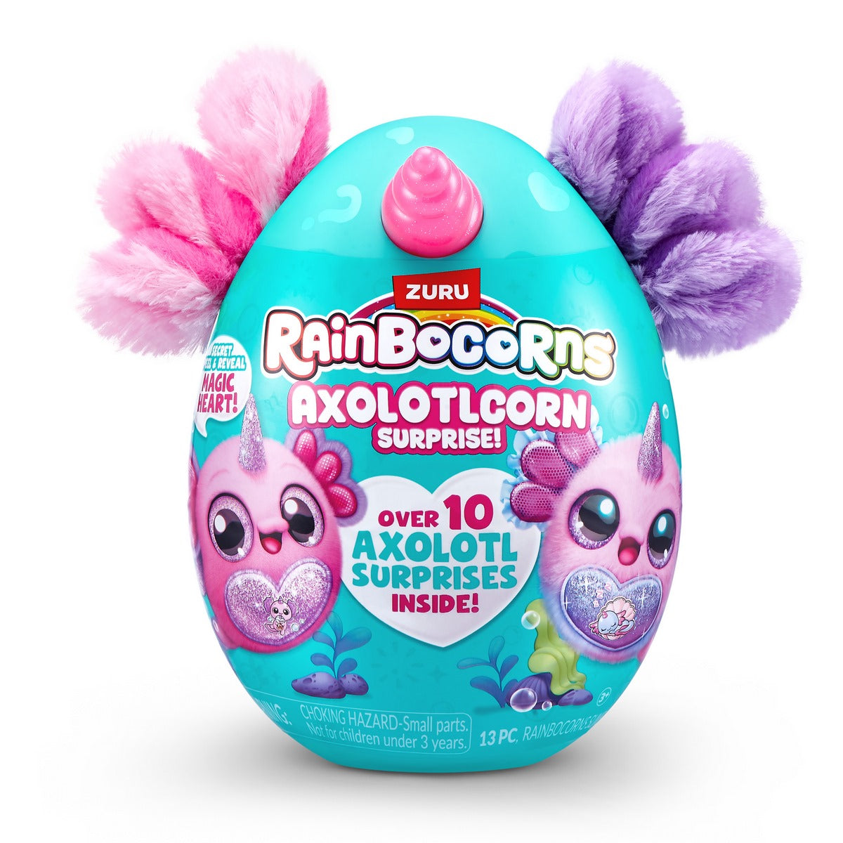 Peluche Axolotlcorn Rainbocorns