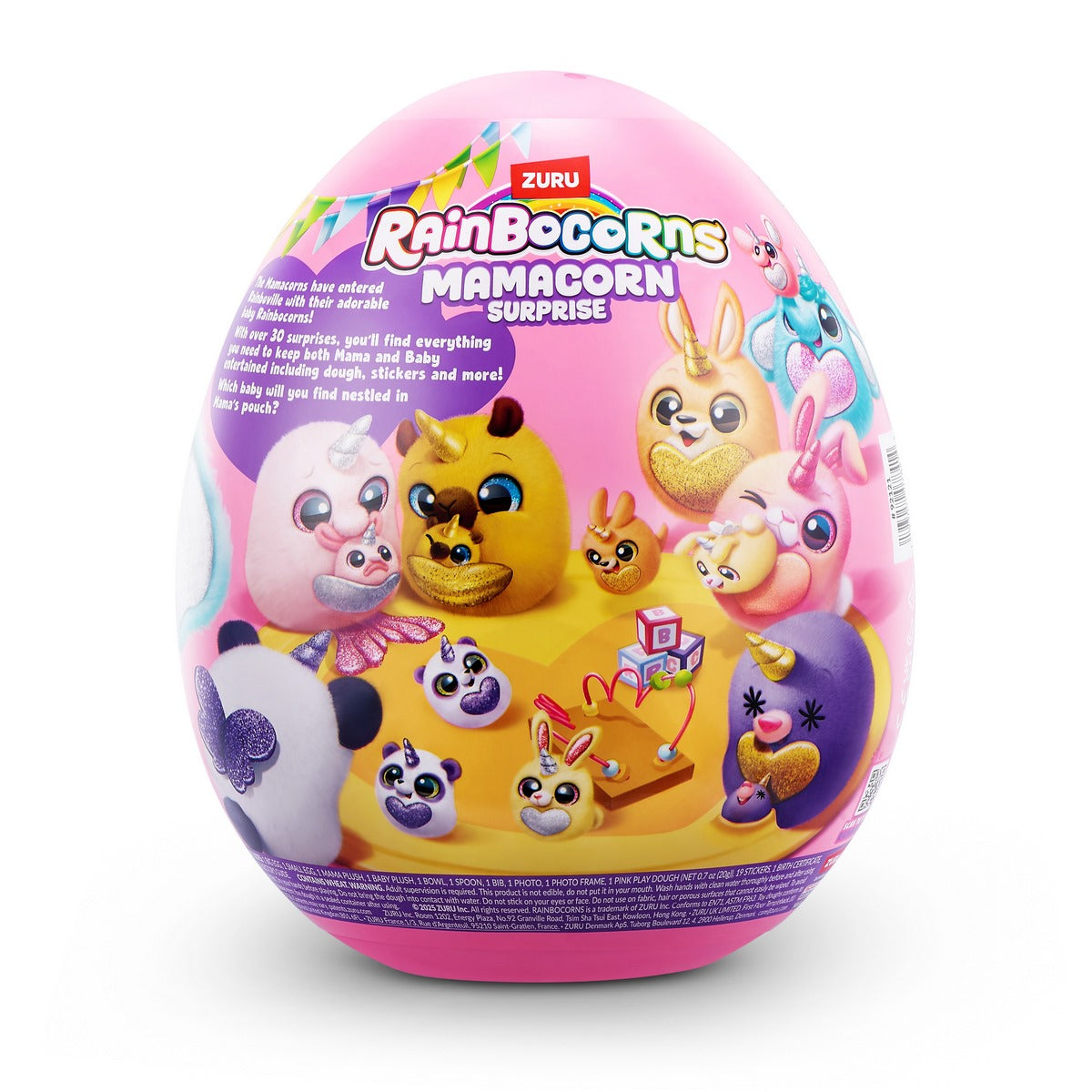 Peluche Mamacorn Sorpresa Rainbocorns