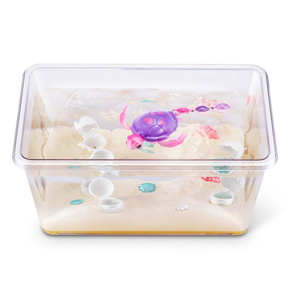 Mamá Y Bebe Tortuga Sorpresa Pets Alive De Zuru