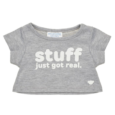 Polera Gris Stuff Build-A-Bear