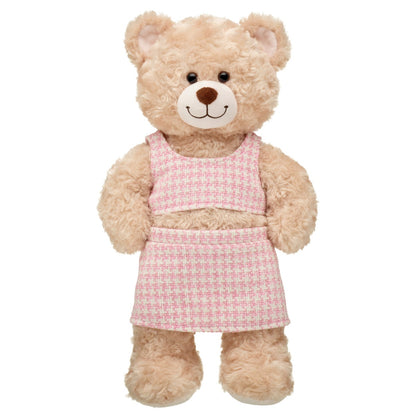 Set Tweed Rosa Build-A-Bear