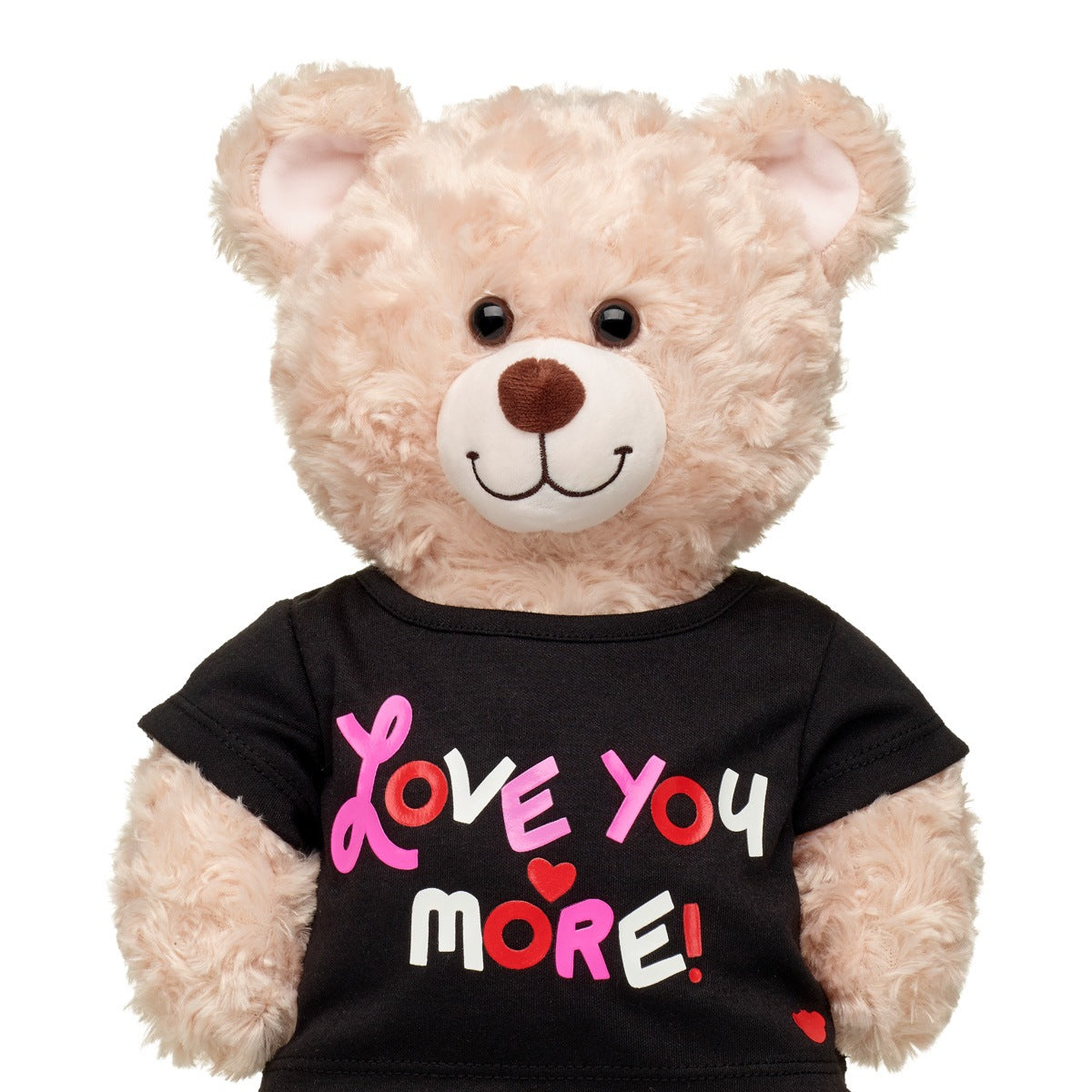 Polera Negra Love You More Build-A-Bear