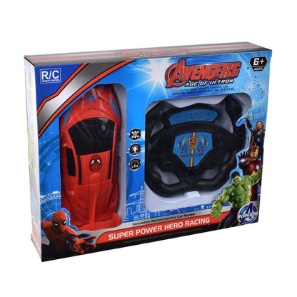 Auto Radio Controlado De 20 Cms Funcion Simple Spiderman