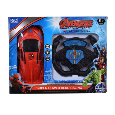 Auto Radio Controlado De 20 Cms Funcion Simple Spiderman