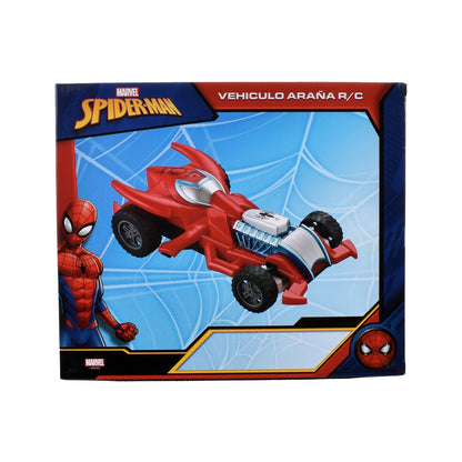 Vehículo Forma Araña Radio Controlado De 20 Cms Spiderman