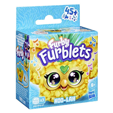 Mini Peluche Furby Furblets - Hoo - Lah