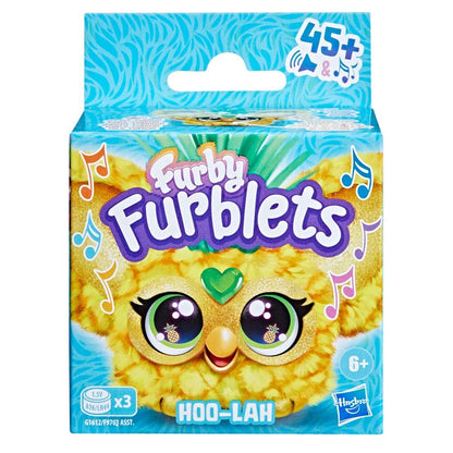 Mini Peluche Furby Furblets - Hoo - Lah