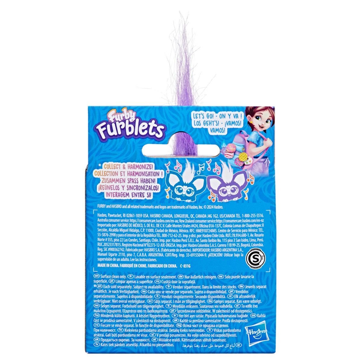 Mini Peluche Furby Furblets - Too - Koo