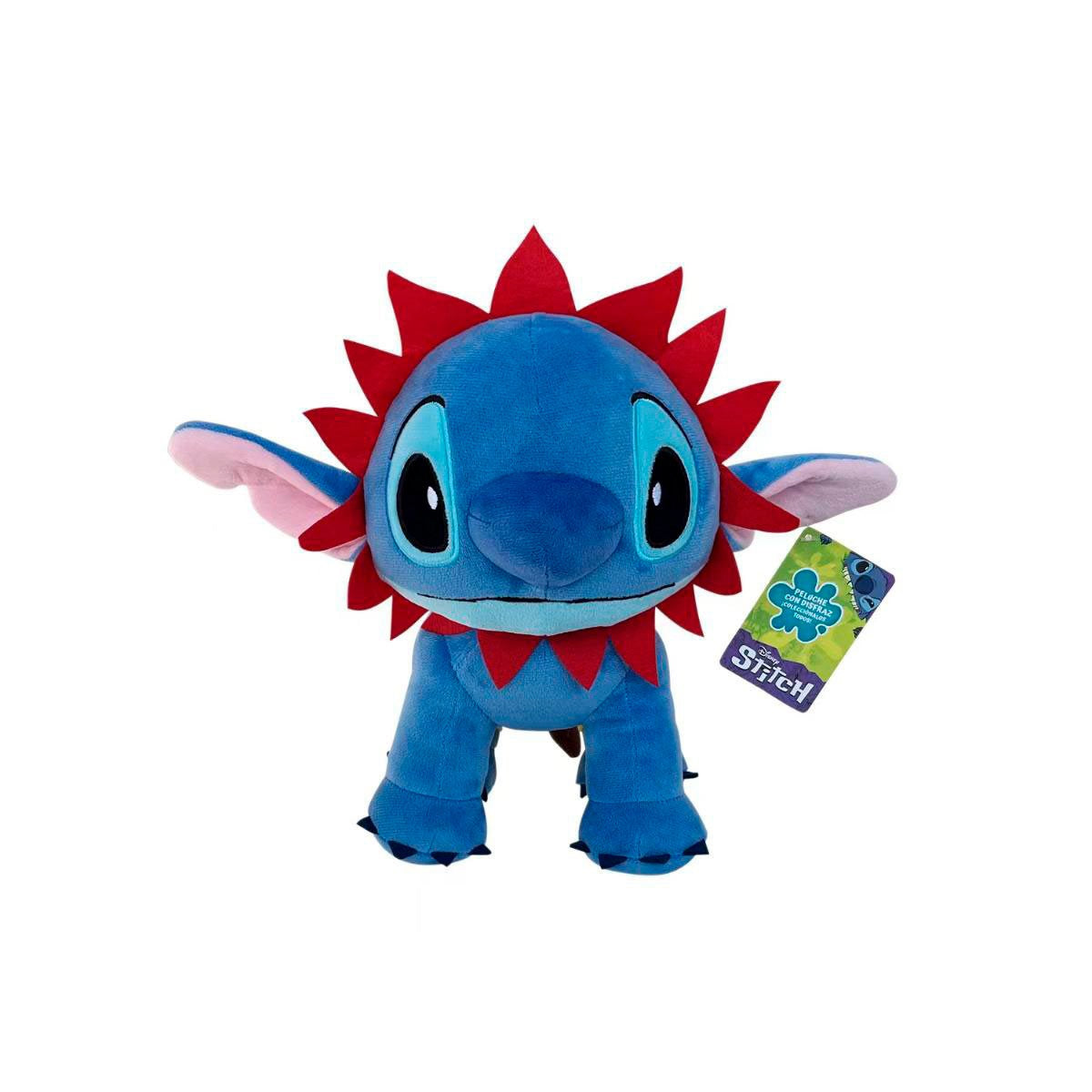 Peluche Stitch Disfrazado 30 Cm - Disfraz Leon