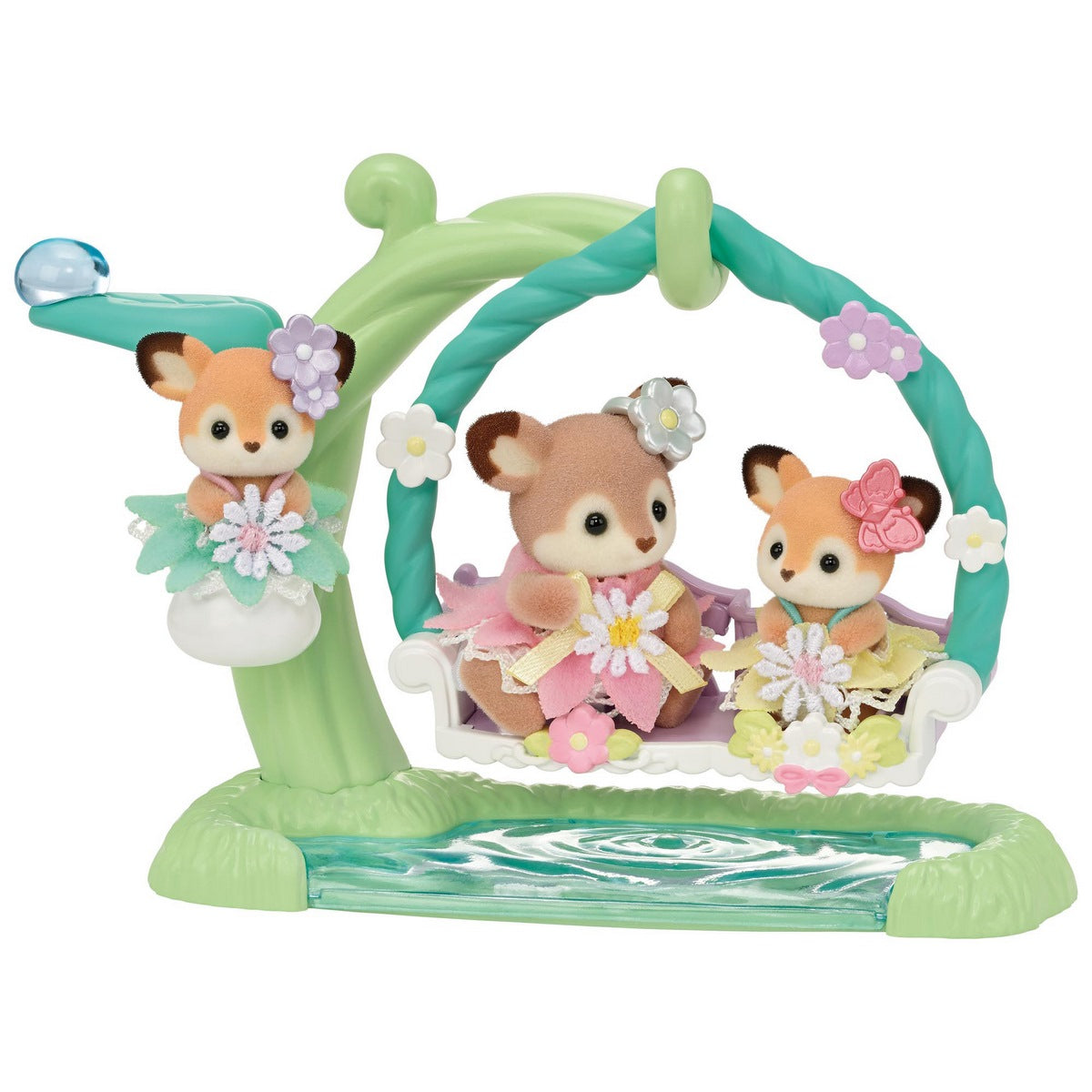 Bebes Ciervo En El Columpio Sylvanian Families