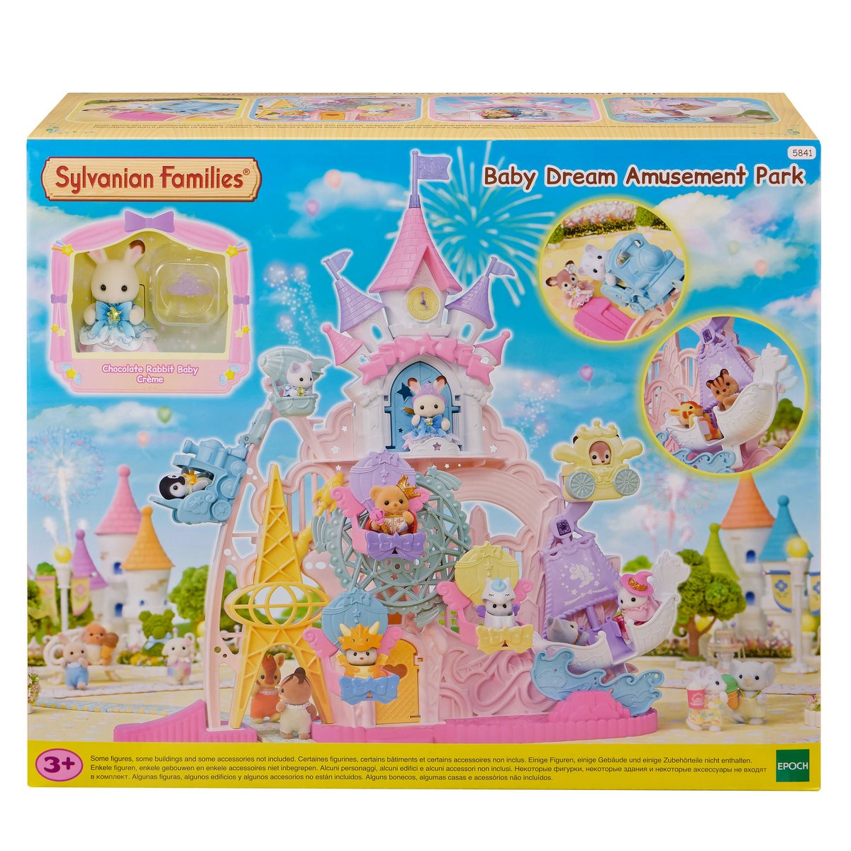 Parque De Atracciones Con Figura Sylvanian Families