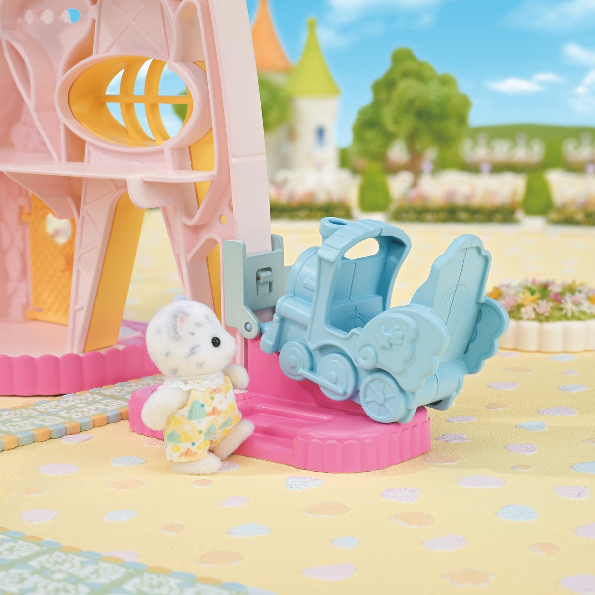 Parque De Atracciones Con Figura Sylvanian Families