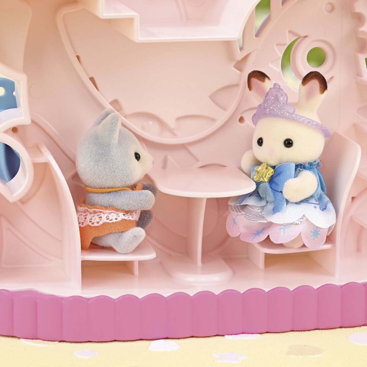 Parque De Atracciones Con Figura Sylvanian Families