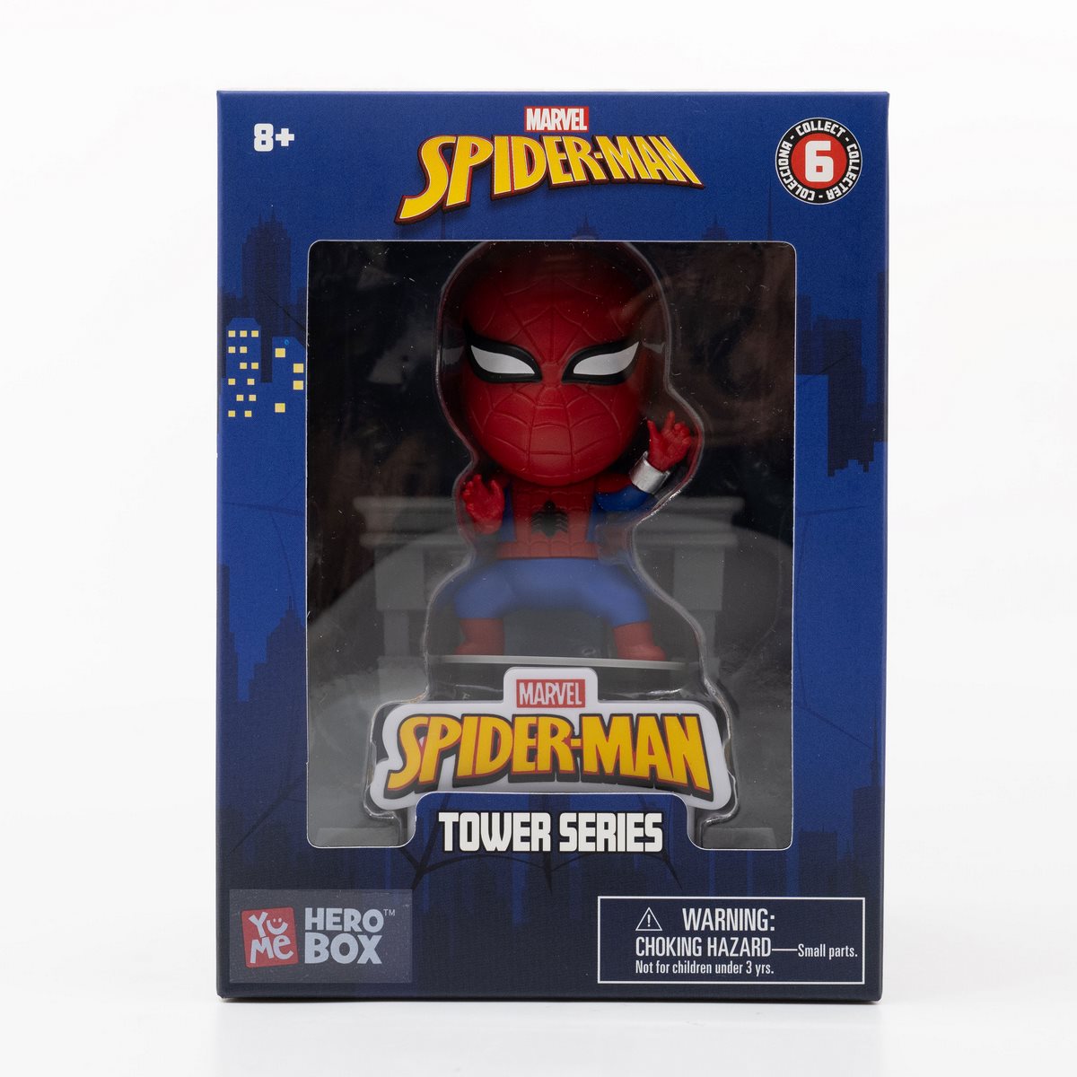 Figura Spiderman 8 Cms Con Escenario Edificio - Japanese Spider - Man