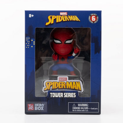 Figura Spiderman 8 Cms Con Escenario Edificio - Japanese Spider - Man