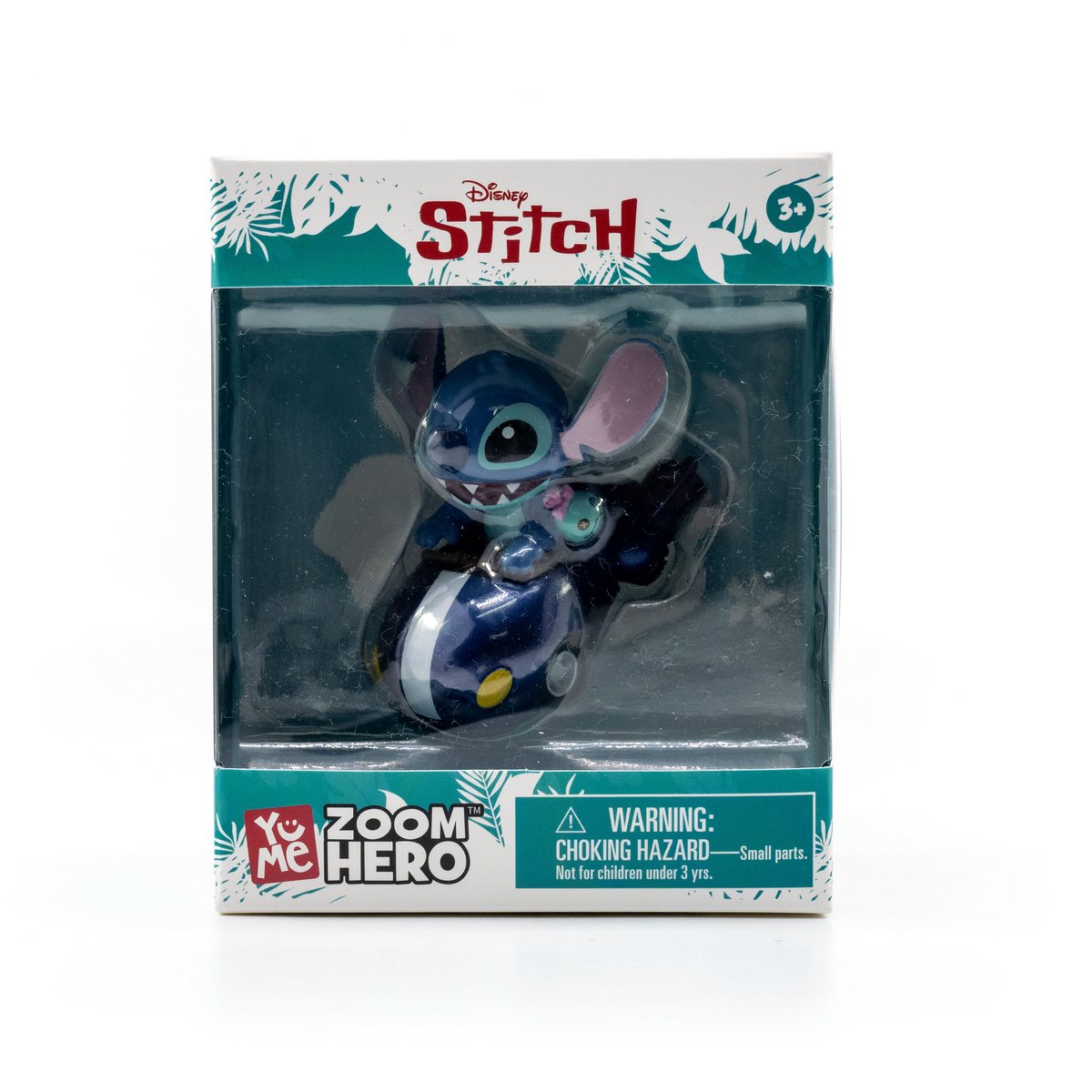 Vehiculo Con Figura Stitch Pullback - Stitch Automovil Azul