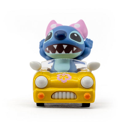 Vehiculo Con Figura Stitch Pullback - Stitch Automovil Amarilo