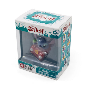 Vehiculo Con Figura Stitch Pullback - Stitch Automovil Rojo