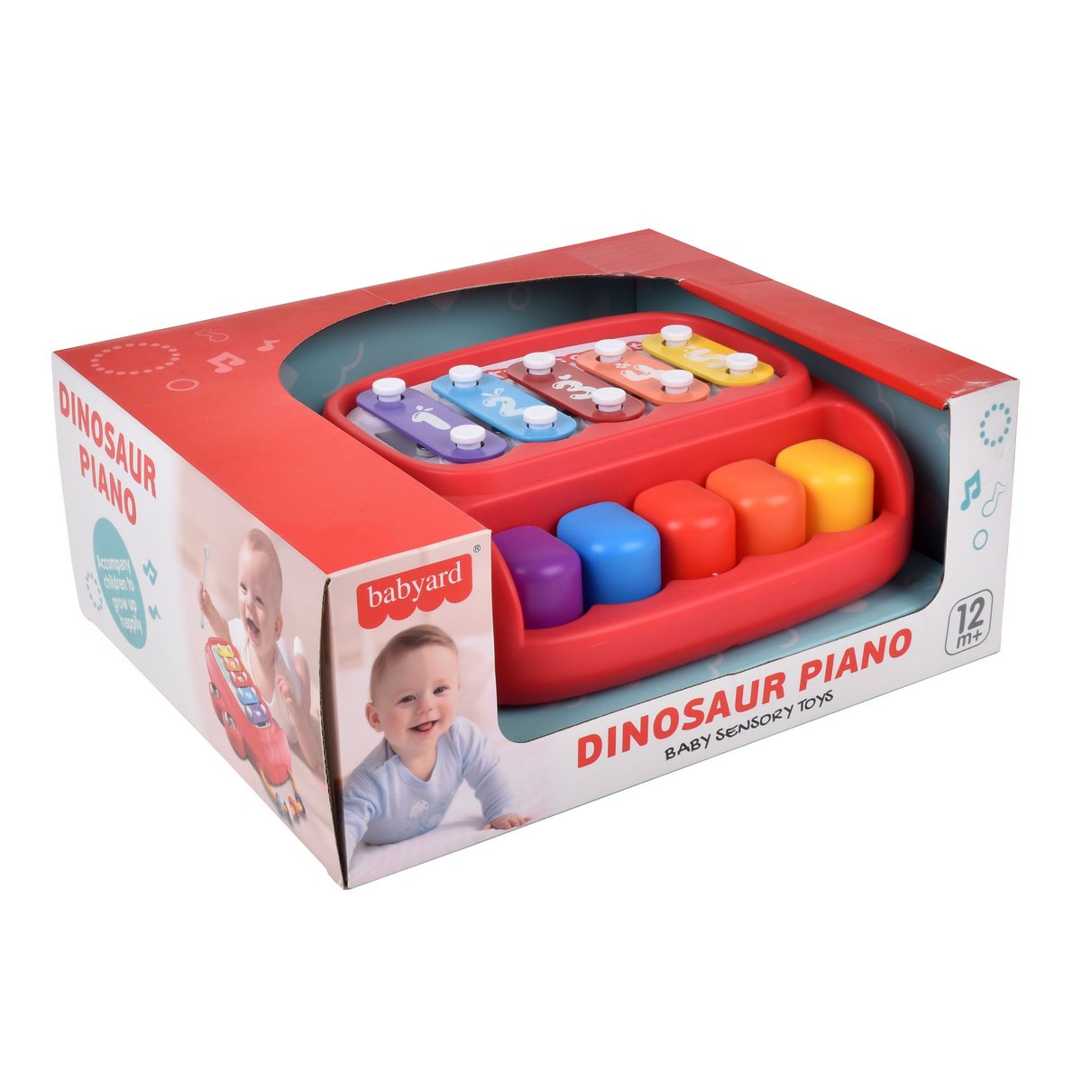 Piano Sensorial Dinosaurio