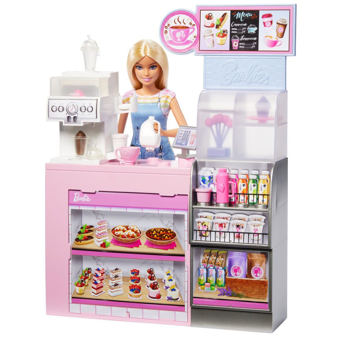 Barbie Profesiones Set De Juego Diversión En La Cafetería