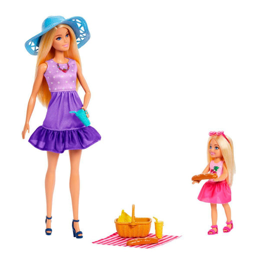 Barbie Pícnic Con Chelsea y Accesorios Temáticos