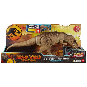 Jurassic World Dinosaurio De Juguete Ataque Total T. Rex