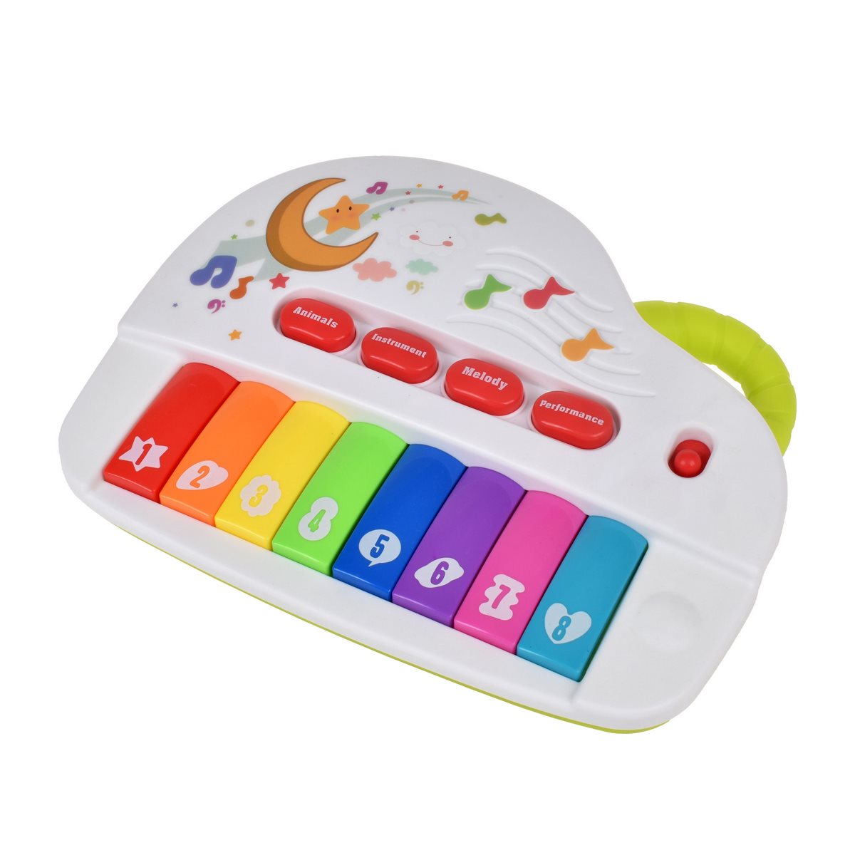 Piano Interactivo con Luces y Sonidos