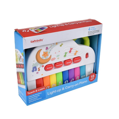 Piano Interactivo con Luces y Sonidos