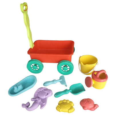 Carro De Arrastre Playa Con Accesorios