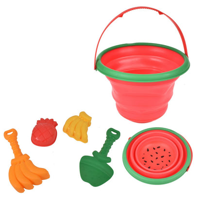 Set Balde Con Accesorios  Playa Sandia