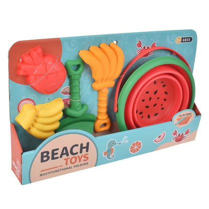 Set Balde Con Accesorios  Playa Sandia