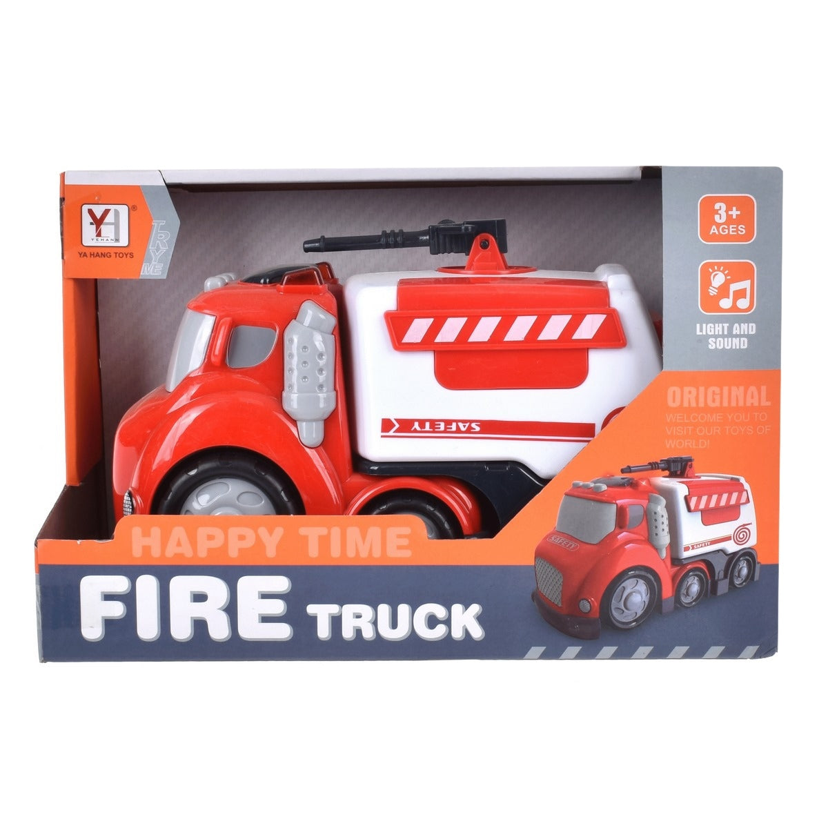Carro Bomberos Con Luz Y Sonido