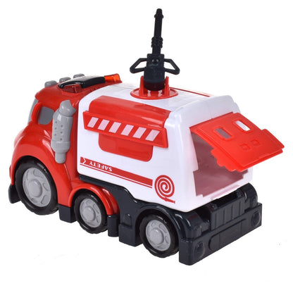 Carro Bomberos Con Luz Y Sonido