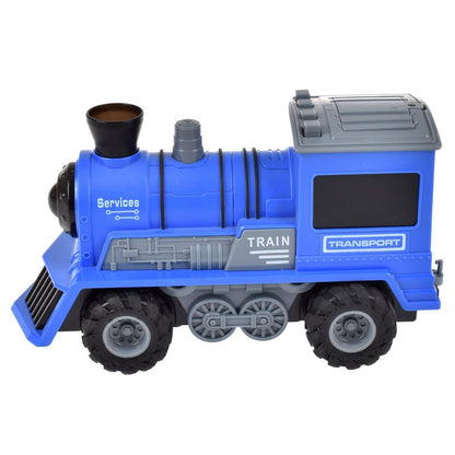 Tren Fricción Con Luces Sonido Y Remolque