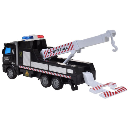 Tren Fricción Con Luces Sonido Y Remolque