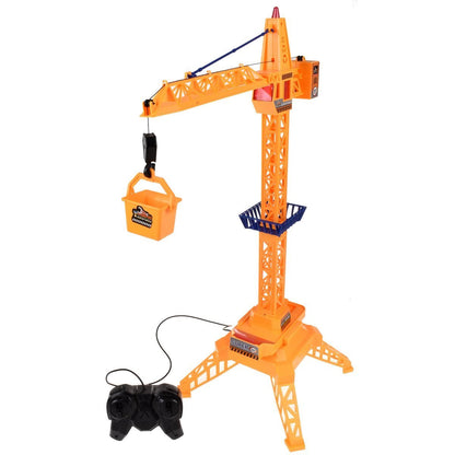 Grua R/C Con Luz Y Sonido