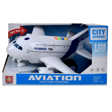 Avión Fricción Con Luces Y Sonidos