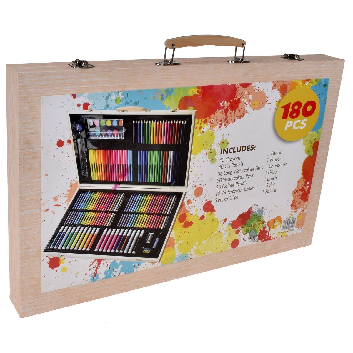 Maleta Lapices 180 Piezas