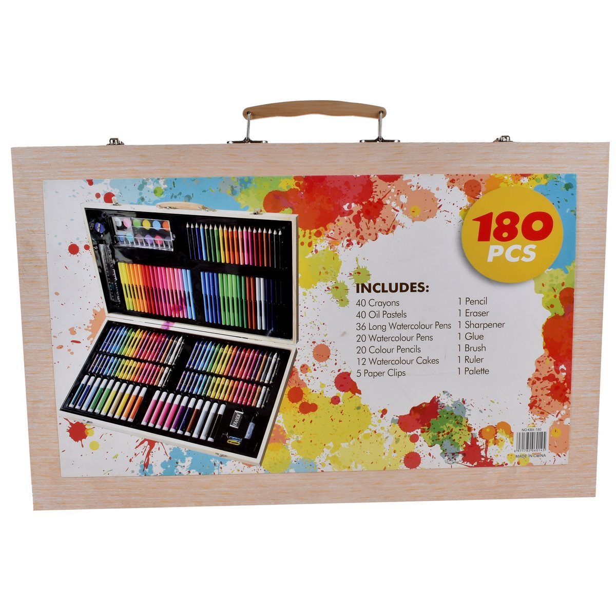 Maleta Lapices 180 Piezas
