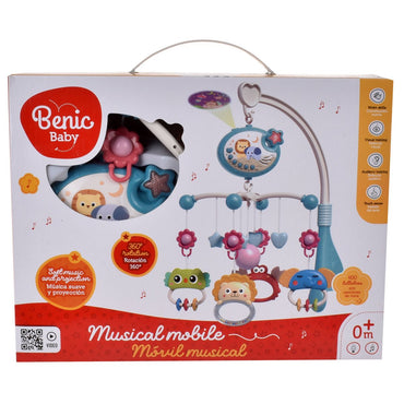 Móvil Musical De Animales Con Canciones