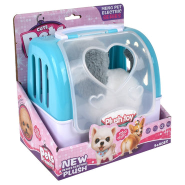 Jaula Transportadora Perrito Caminador Con Sonido