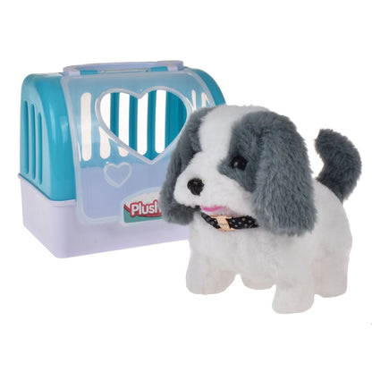 Jaula Transportadora Perrito Caminador Con Sonido